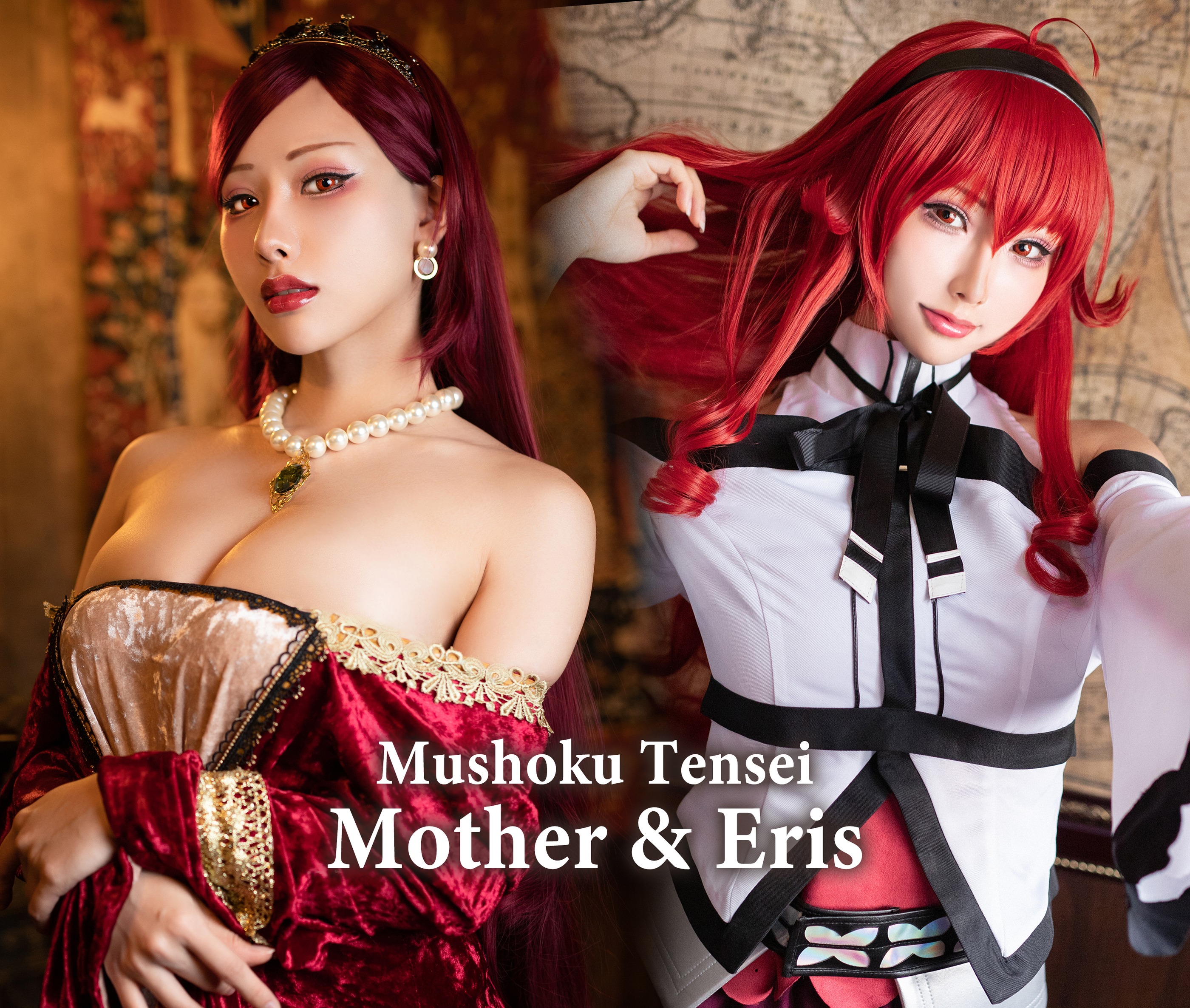 图片[1]-雨波_HaneAme – NO.130 Mushoku Tensei Mother X Duaghter 無職轉生母女[26P]-XikXak